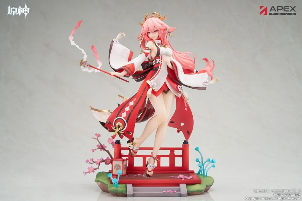 Genshin Impact PVC Statue 1/7 Yae Miko Astute Amusement Ver. 28 cm